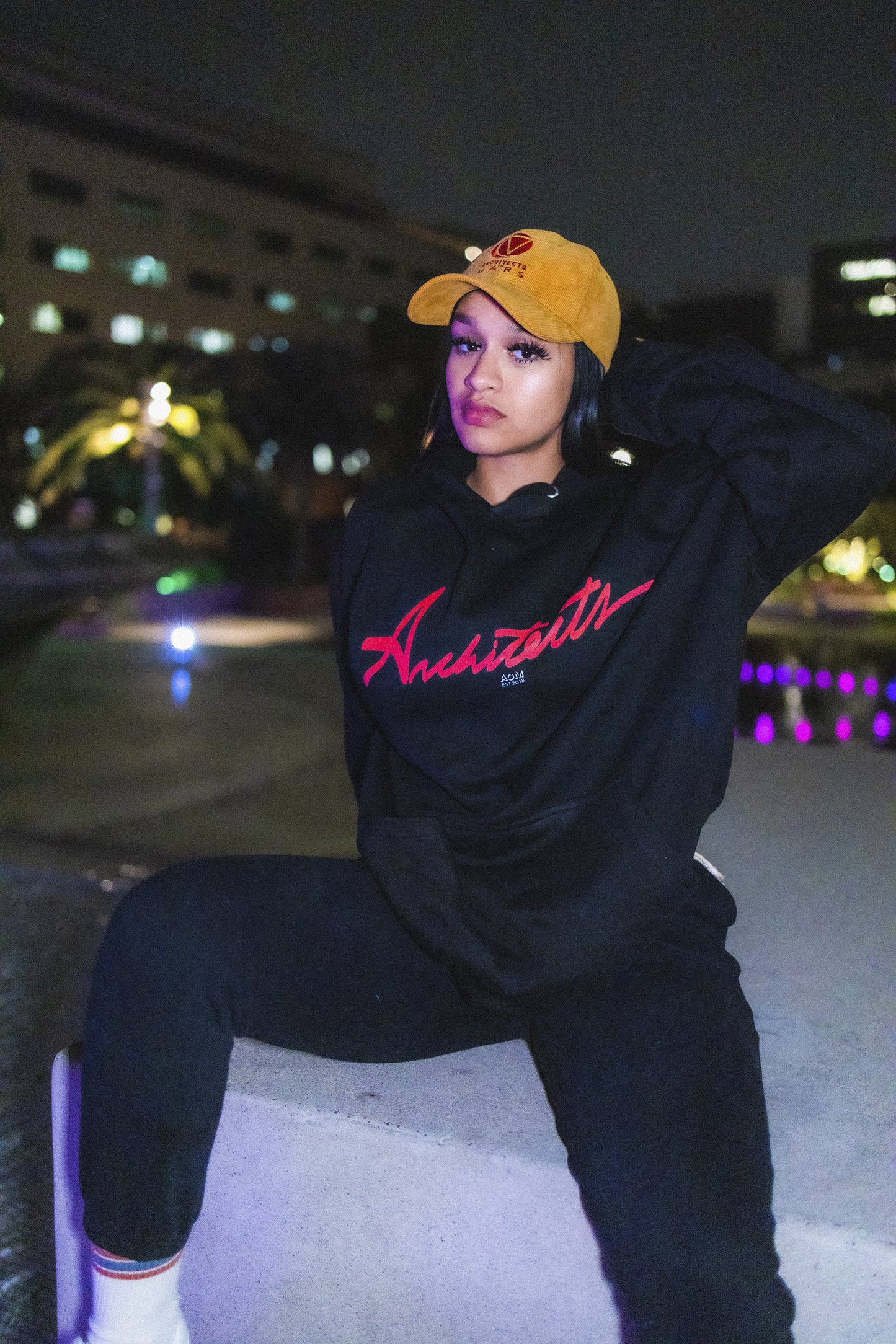 Architects Script hoodie