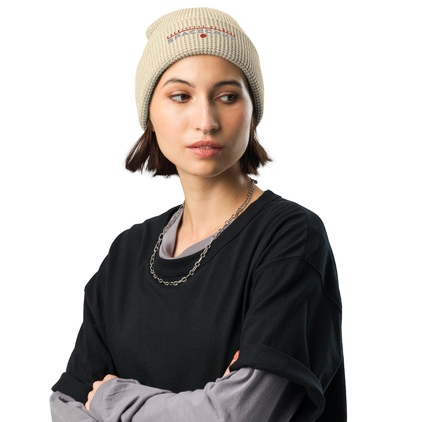 Space Camp Waffle beanie