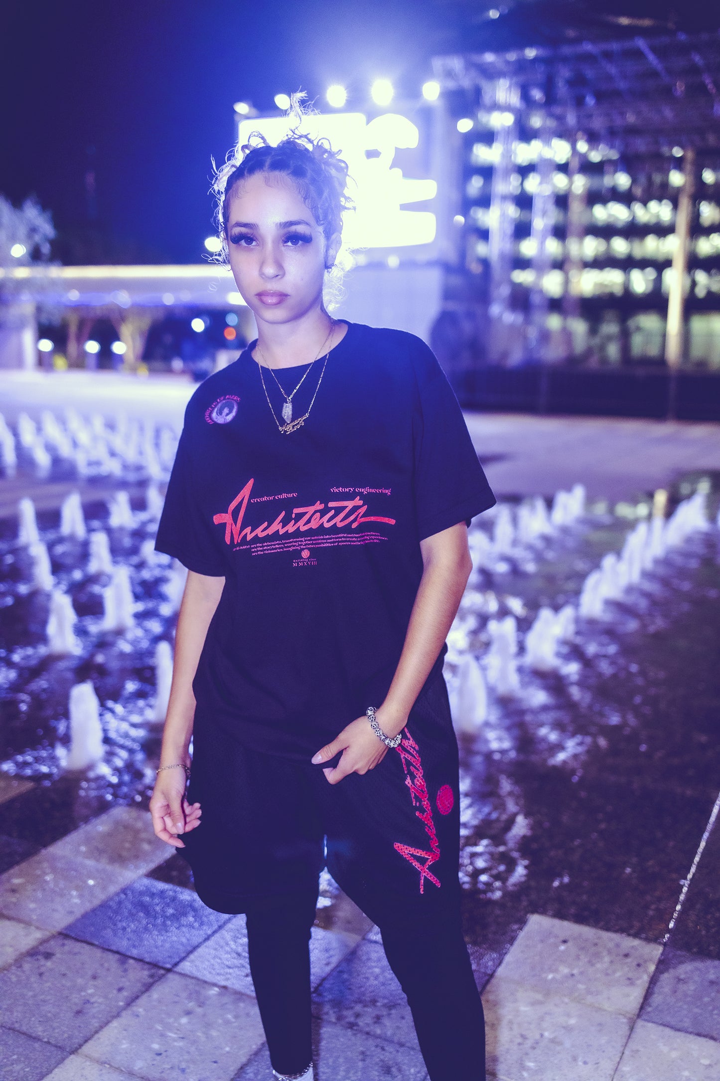 Architects shorts(Noir/Mars Red)