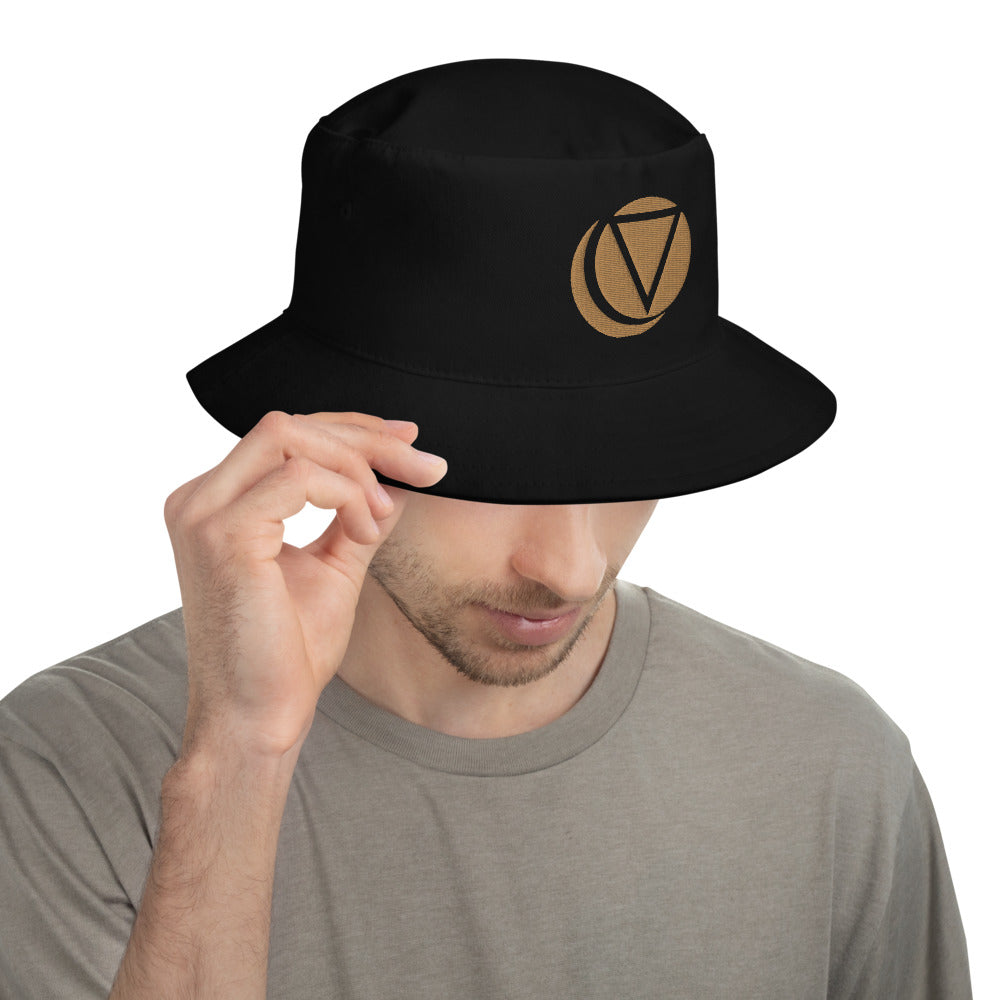 AOM Gold Logo Bucket Hat