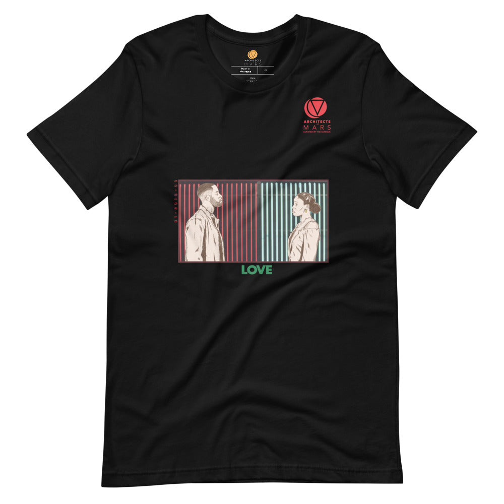 Love Moment BHM Short-Sleeve Unisex T-Shirt